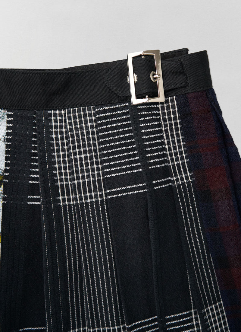 Renewed Kilt By Bethany Williams | Navy Multi