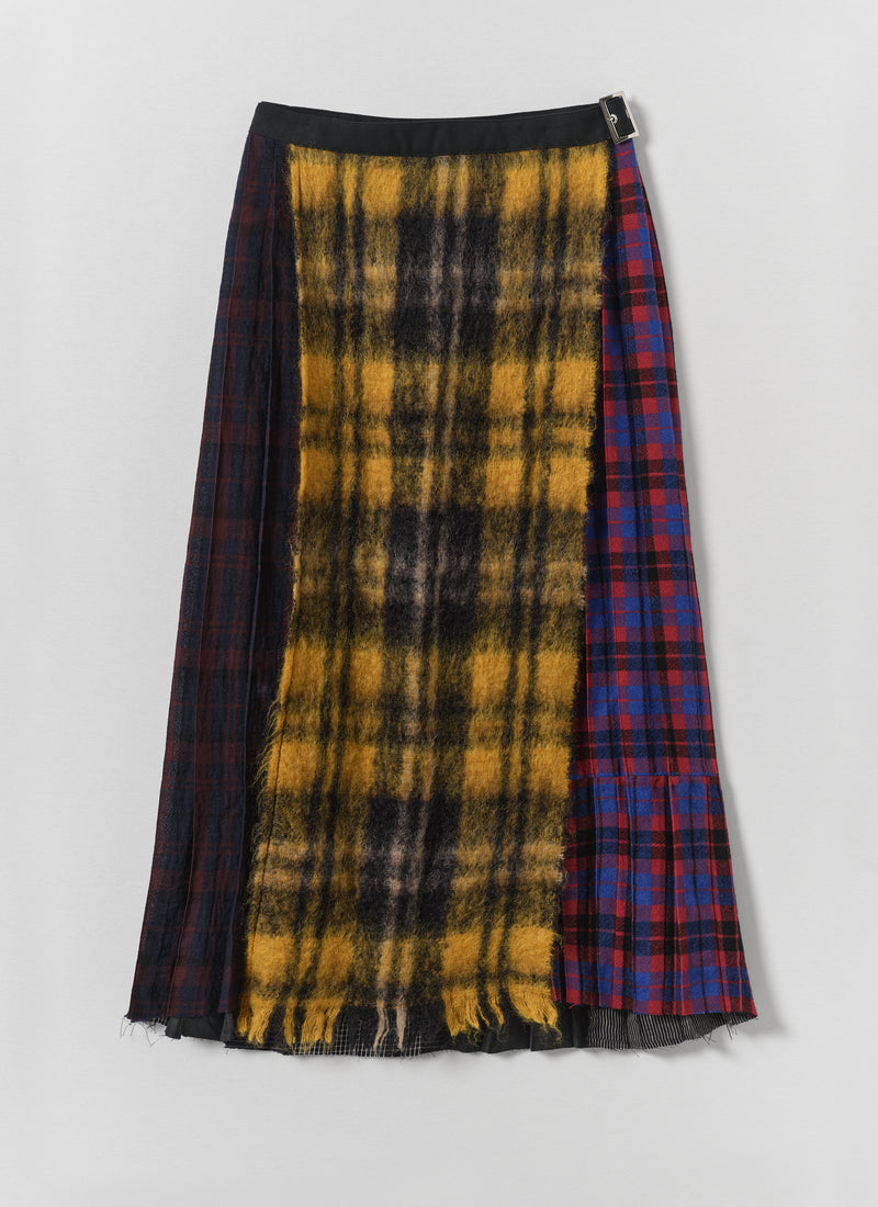 Renewed Kilt By Bethany Williams | Navy Multi