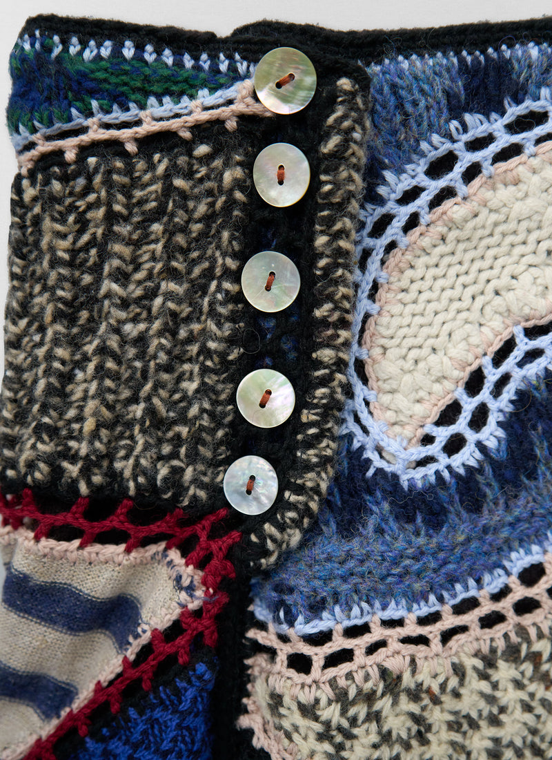 Renewed Knitted Skirt By Bethany Williams | Multi