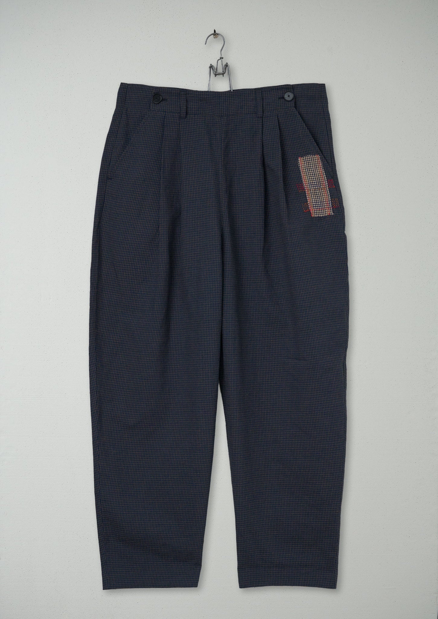 Renewed Mariner Grid Check Trousers Size 14 (51) | North Sea