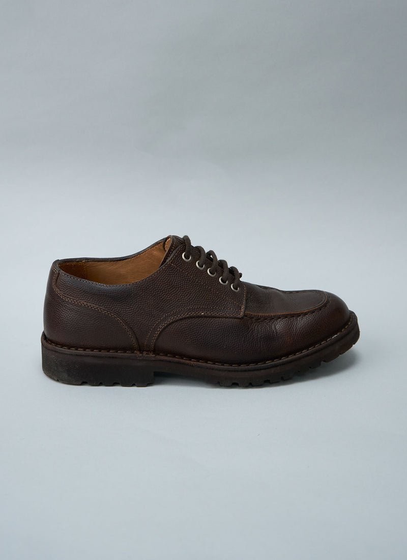 Reworn Mens Fracap Shoes Size 43 (030) | Brown