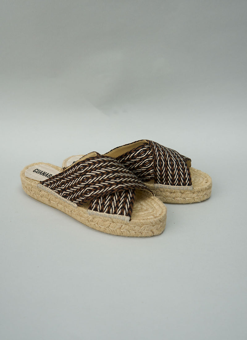 Reworn Hand Woven Espadrilles Size 37 (578) | Multi