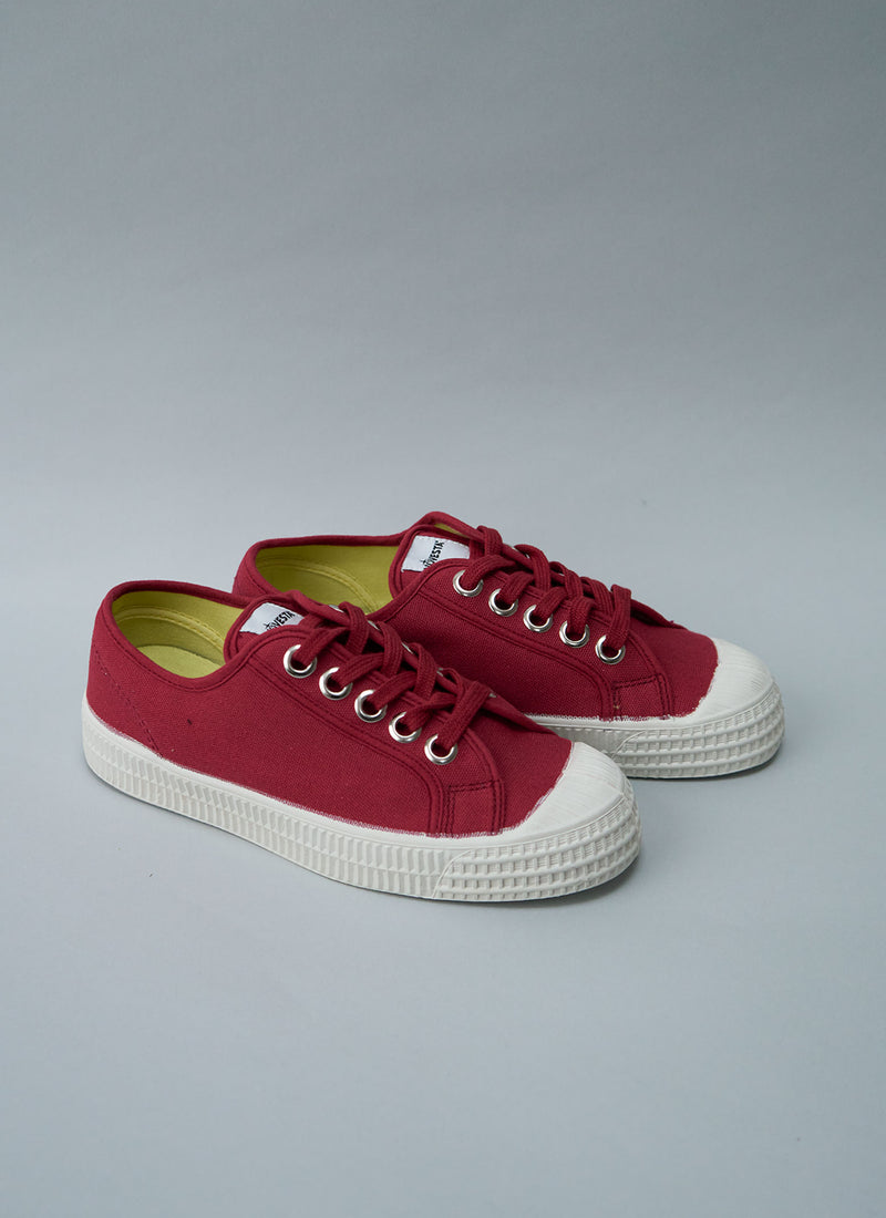 Reworn Novesta Plimsoll Size 38 (752) | Red/White