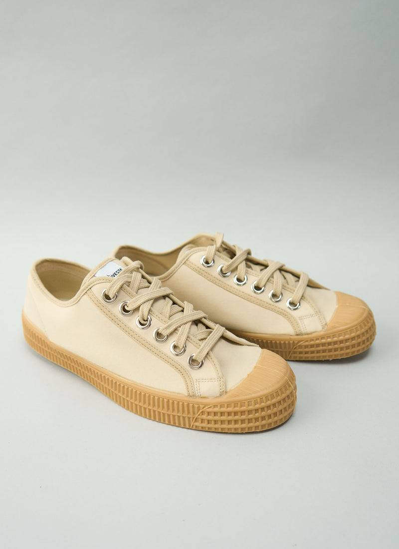Reworn Novesta Star Master Waxed Cotton Plimsolls Size 38 (667) | Birch