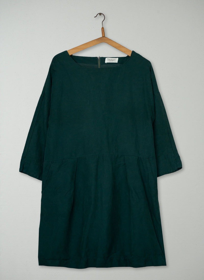 Reworn Cyd Dress Size 12 (2030) | Dark Green