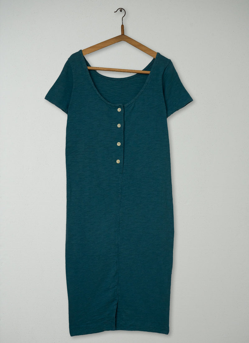 Reworn Noelle Cap Sleeve Dress Size 8 (1911) | Kingfisher