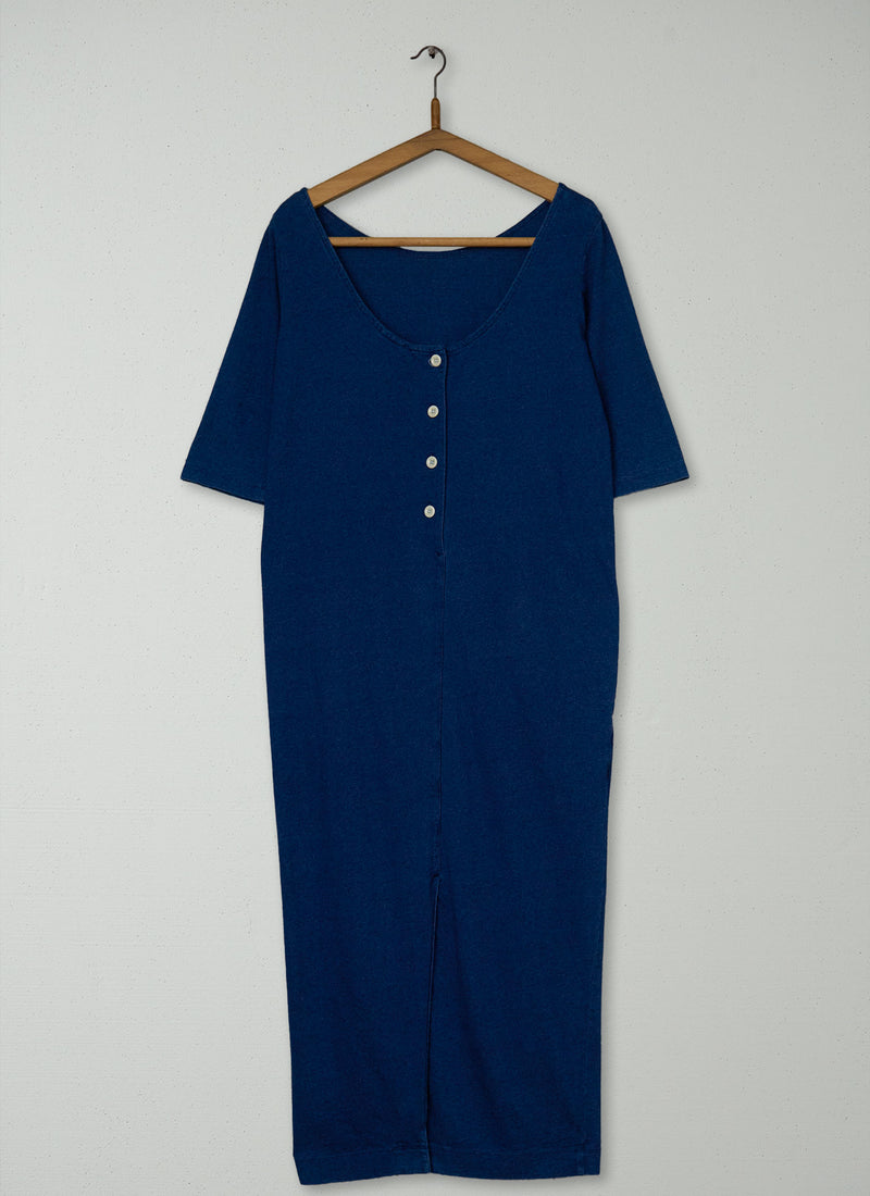 Reworn Lydia Dress Size 10 (1910) | Washed Indigo