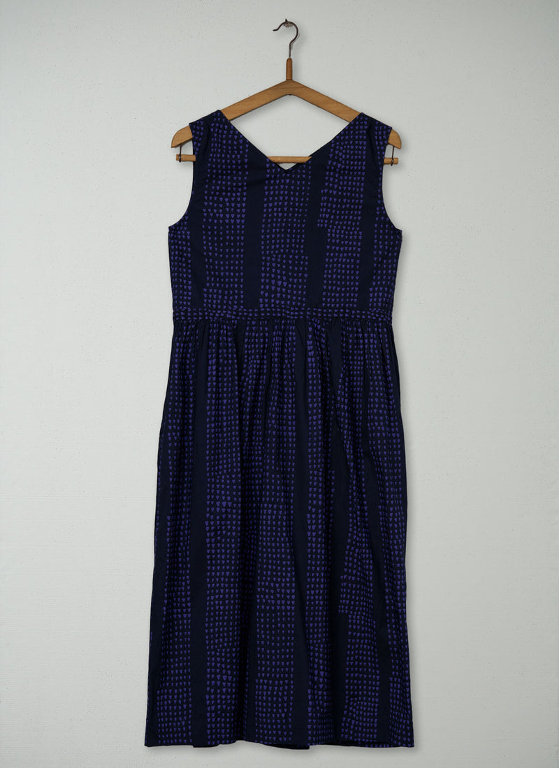 Reworn Triangle Print Dress Size 12 (1870) | Multi