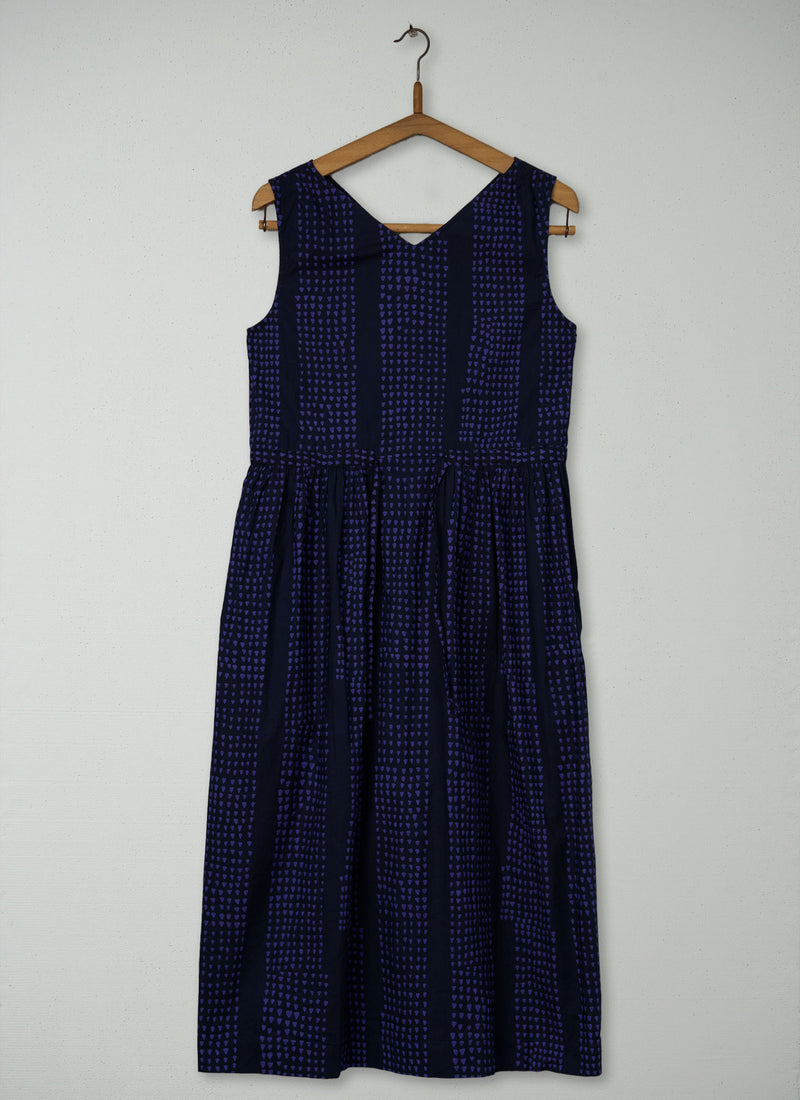 Reworn Triangle Print Dress Size 12 (1870) | Multi