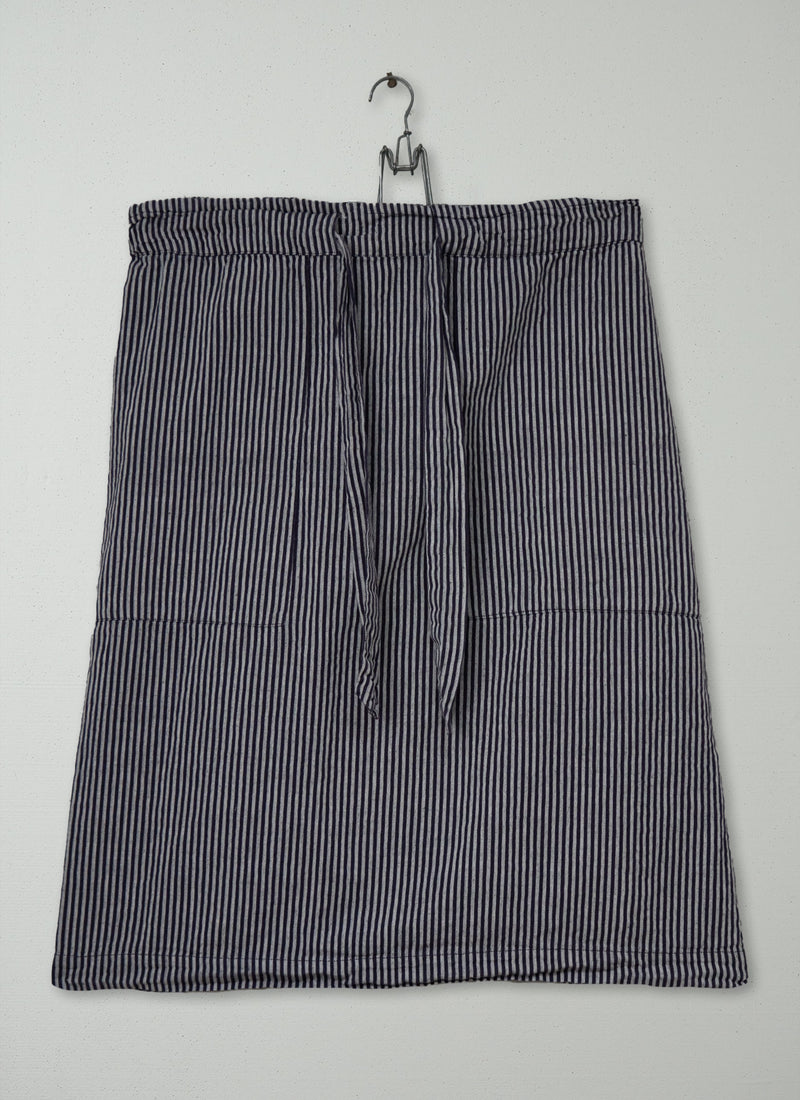 Reworn Cotton Linen Skirt Size 14 (374) | Multi