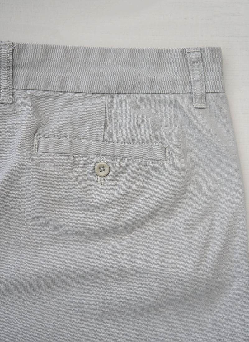 Reworn Cropped Slim Leg Trousers Size 14 (1481) | Grey