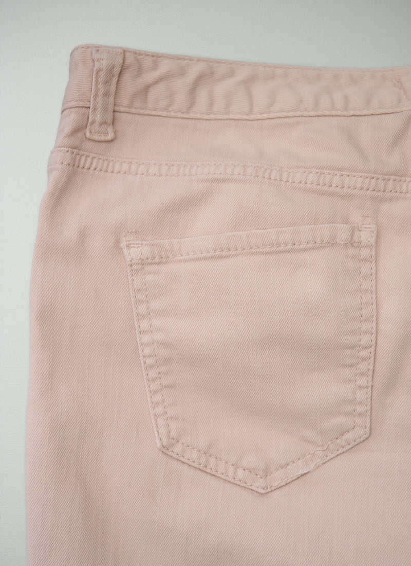 Reworn Slim Leg Jeans Size L (1372) | Pink