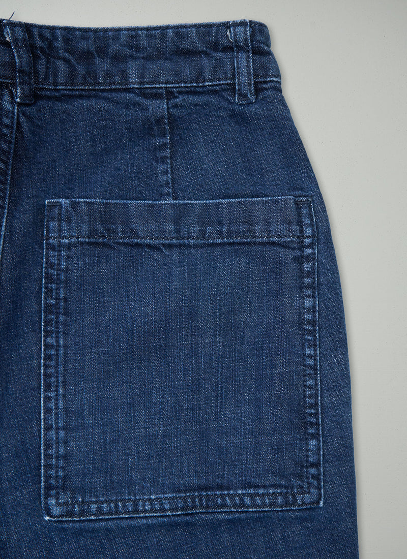 Reworn Slim Leg Jeans Size 6 (1638) | Indigo