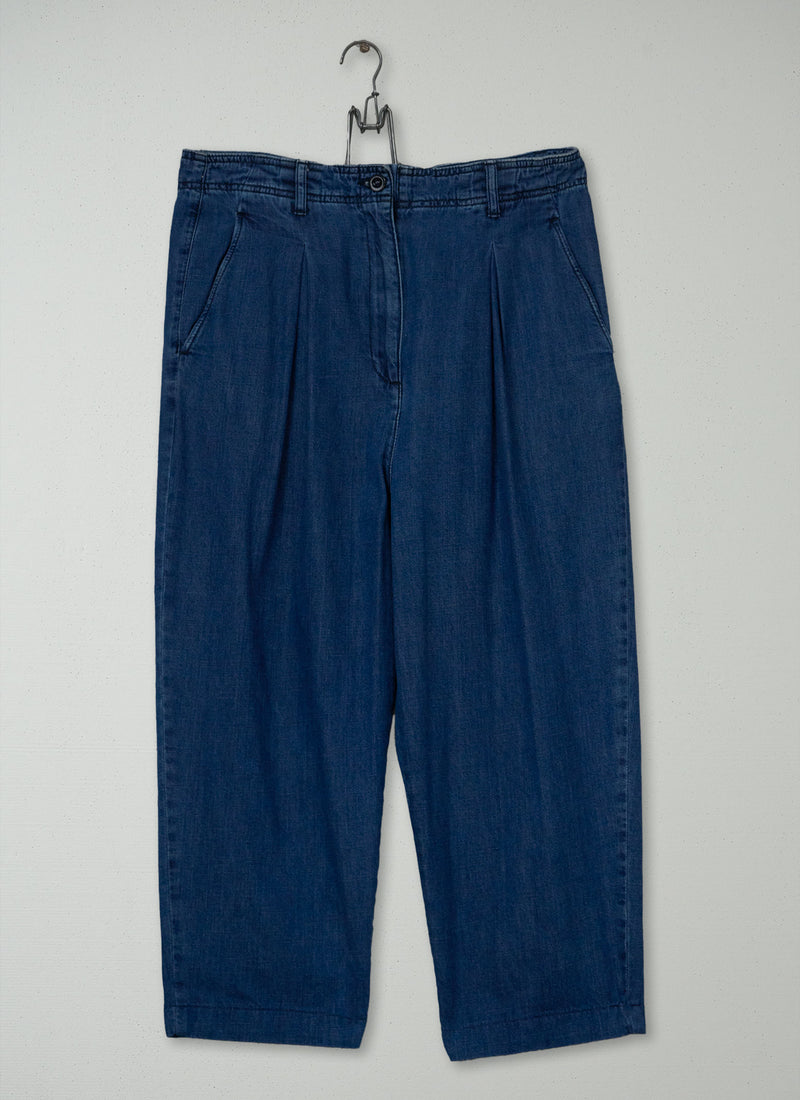 Reworn Felix Indigo Denim Trousers Size 12 (1464) | Indigo