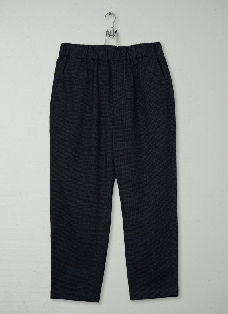 Reworn Gabi Checked Pull On Trousers Size 12 (1622) | Multi
