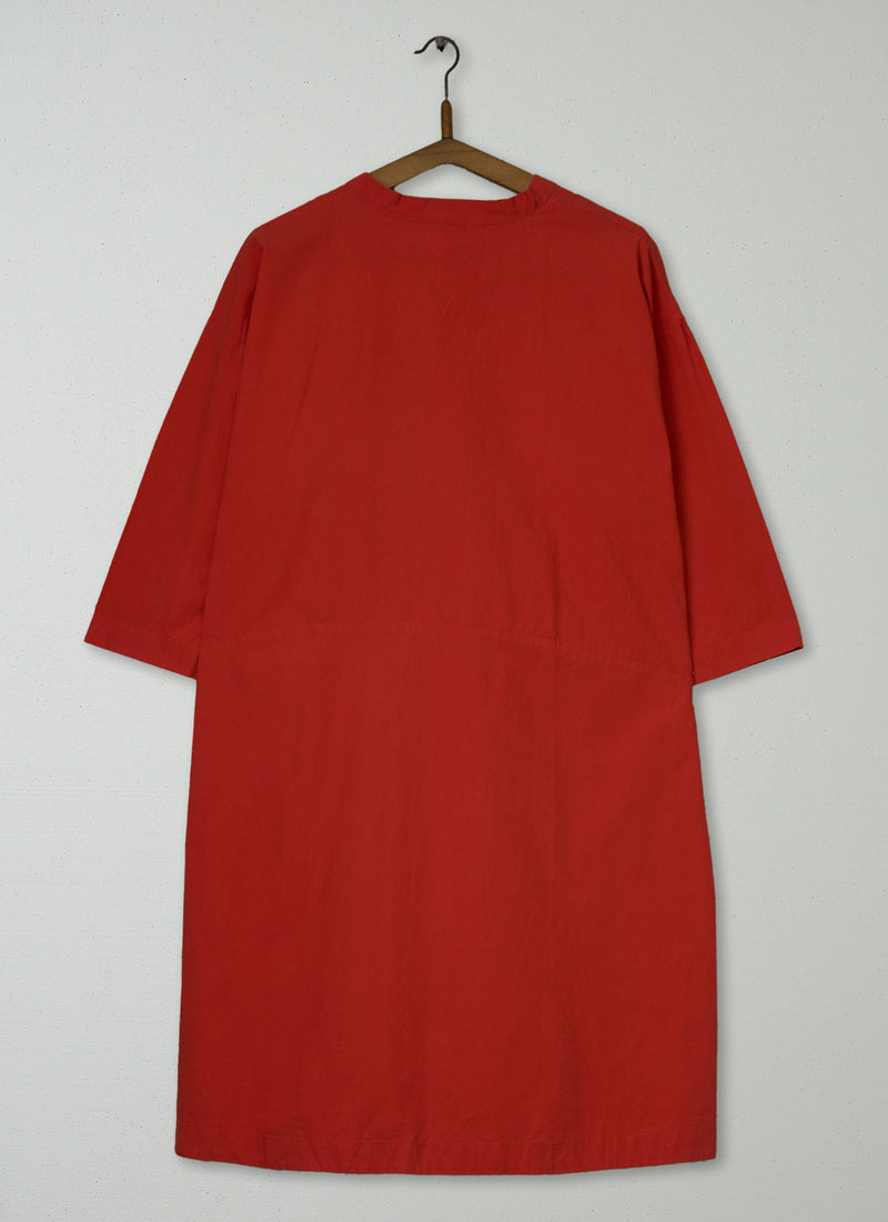 Reworn Plain Cotton Night Dress Size 14 (221) | Burnt Orange