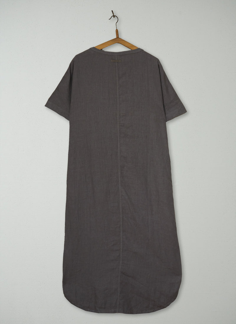 Reworn Linen Tee Dress Size S (2031) | Mole