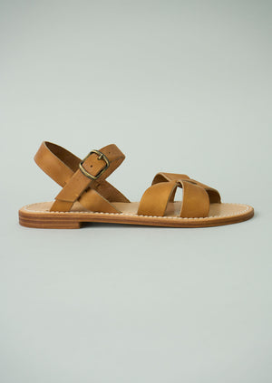Reworn La Botte Gardiane Pac Sandals Size 36 (234) | Tan