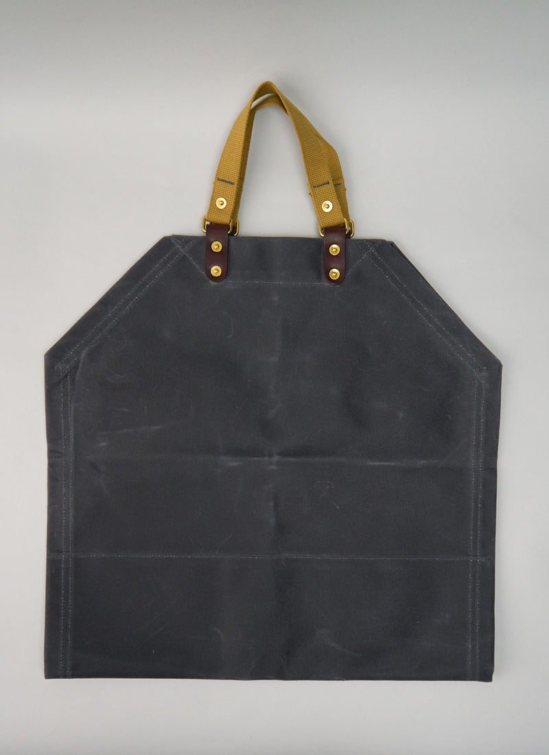 Reworn Rural Kind Log Carrier (009) | Slate