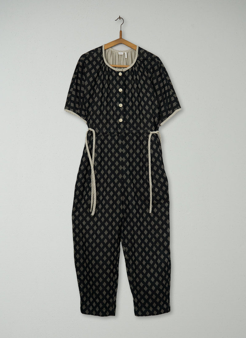 Reworn Diamond Stripe Jumpsuit Size S (1400) | Multi