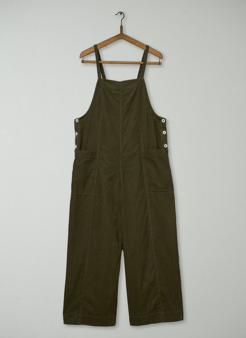 Reworn Cord Jumpsuit Size 16 (1458) | Pear
