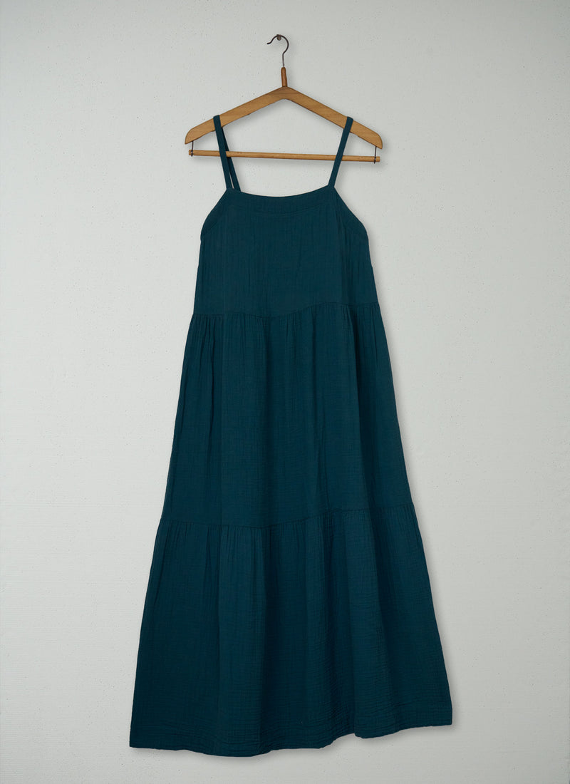 Reworn Crinkle Cotton Dress Size S (1985) | Puck