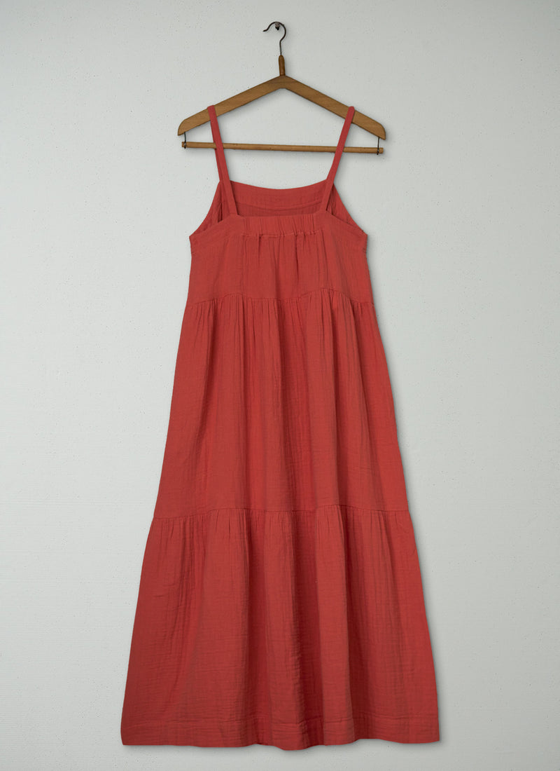 Reworn Crinkle Cotton Dress Size S (2076) | Poppy