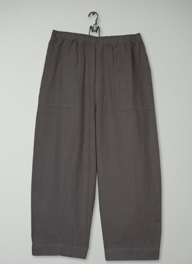 Reworn Linen Trousers Size L (1396) | Iron