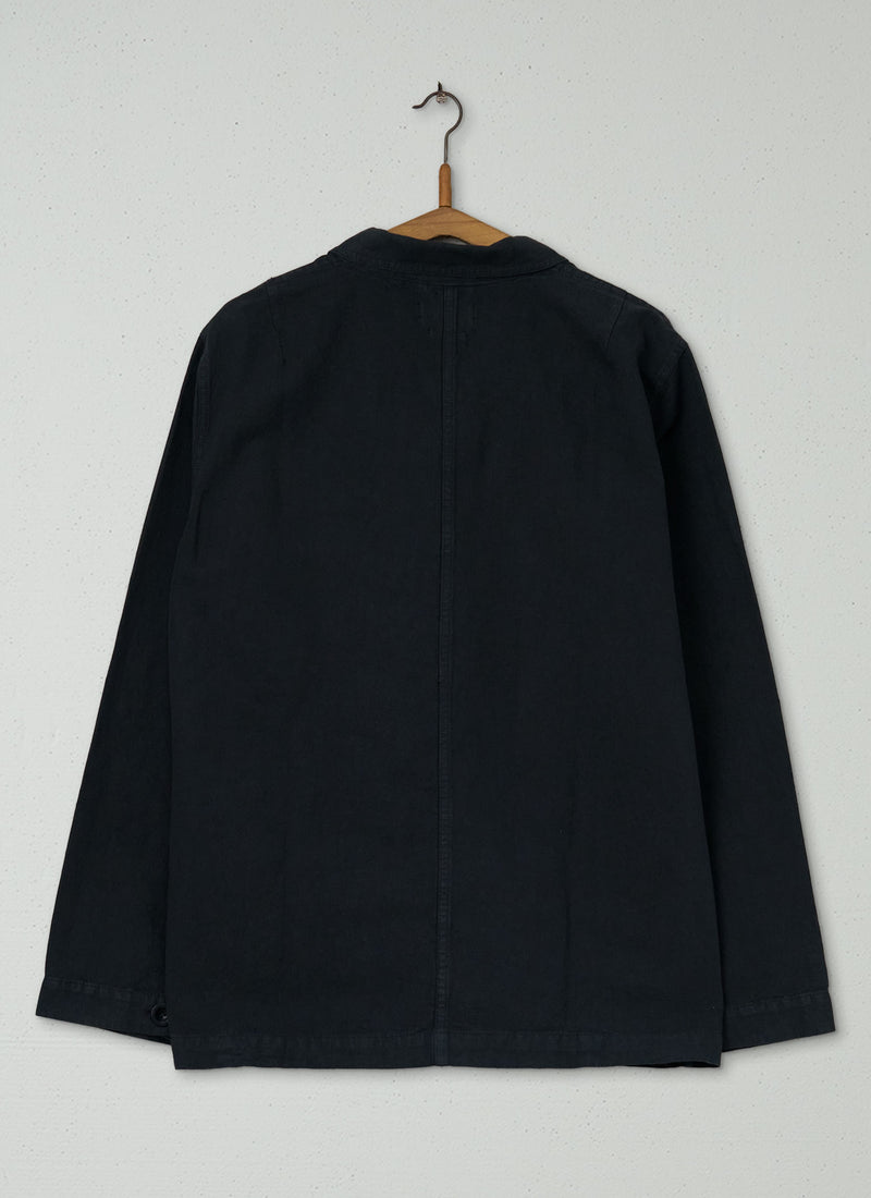 Reworn Mens Arlo Jacket Size S (043) | Washed Black
