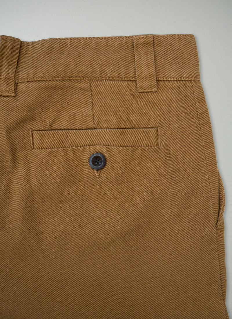 Reworn Mens Organic Cotton Trousers Size 30 (131) | Pecan