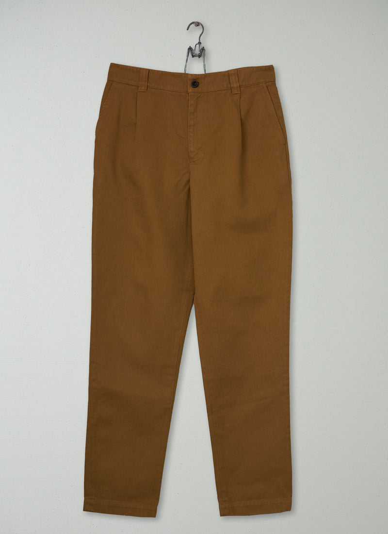 Reworn Mens Organic Cotton Trousers Size 30 (131) | Pecan