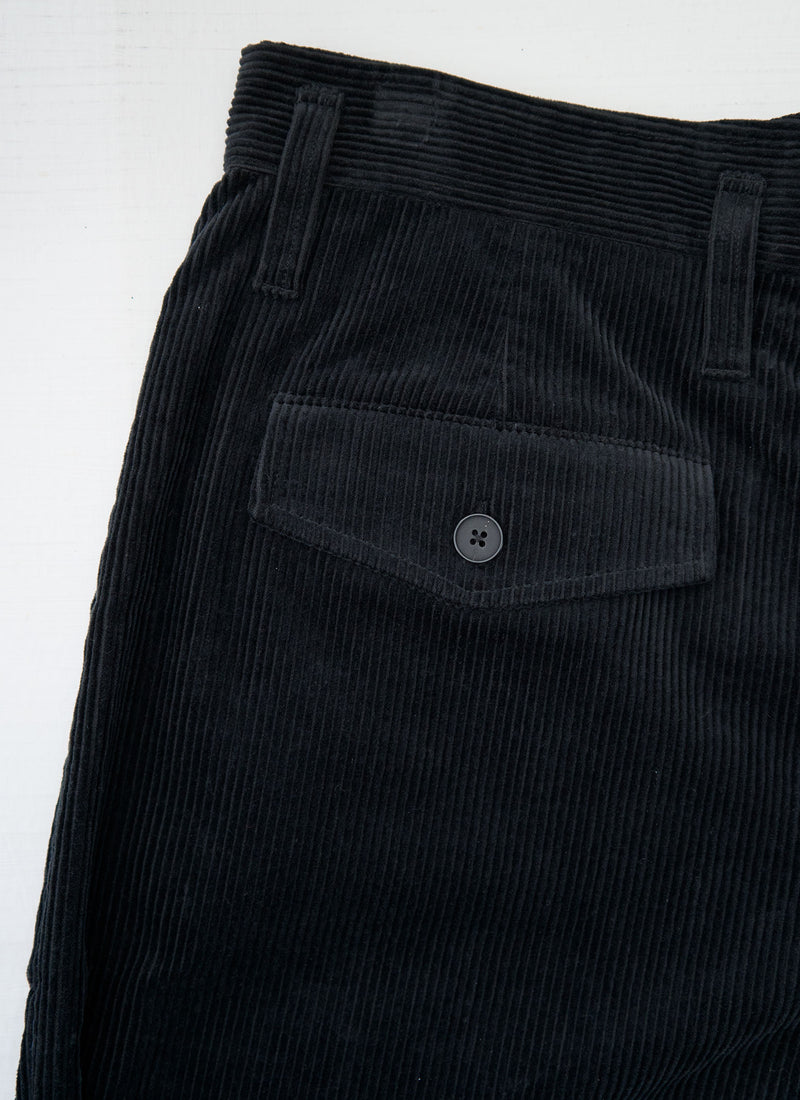Reworn Mens Cord Trousers Size 32 (100) | Anthracite