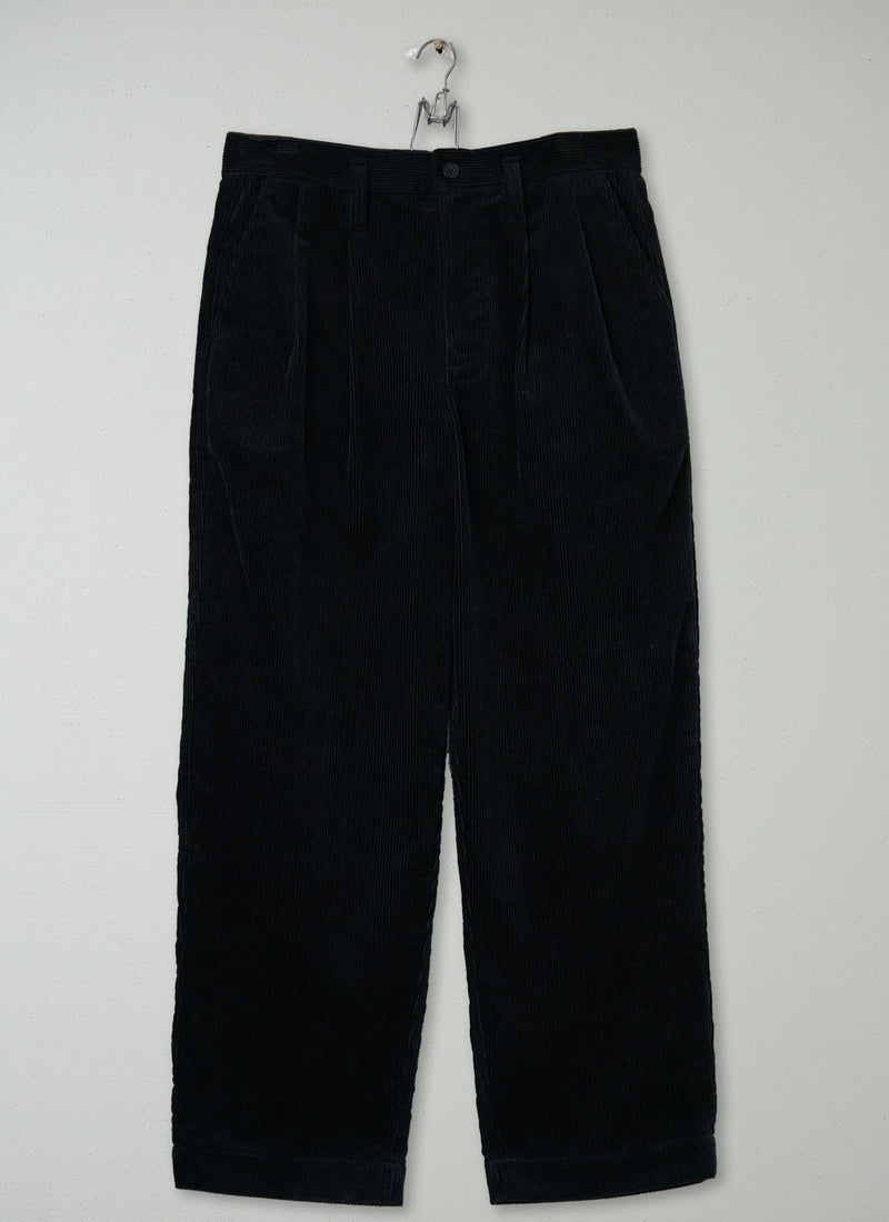 Reworn Mens Cord Trousers Size 32 (100) | Anthracite