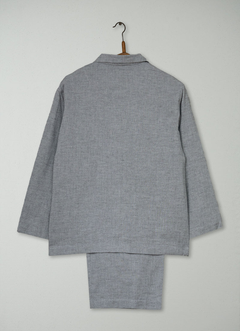 Reworn Cotton Pyjamas Size XS (300) | Grey Melange