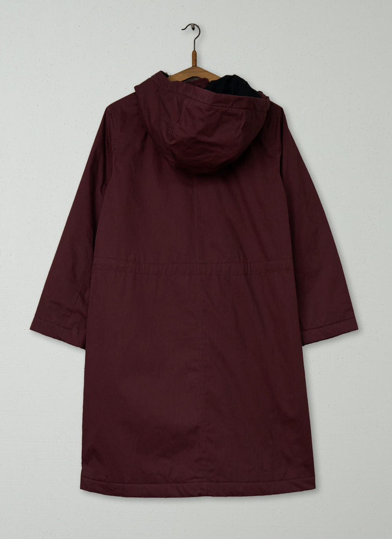 Reworn Cotton Parka Size 6 (135) | Hickory