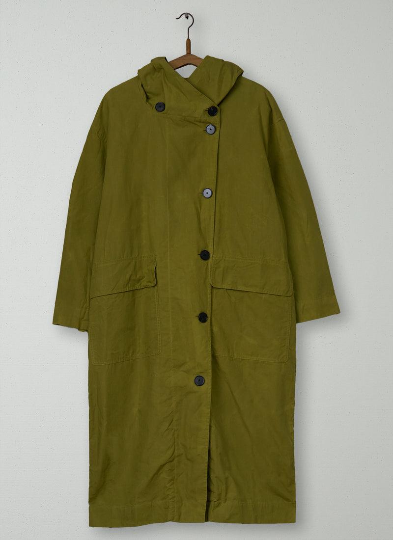 Reworn Hooded Parka Size XXSXS (156) | Seaweed