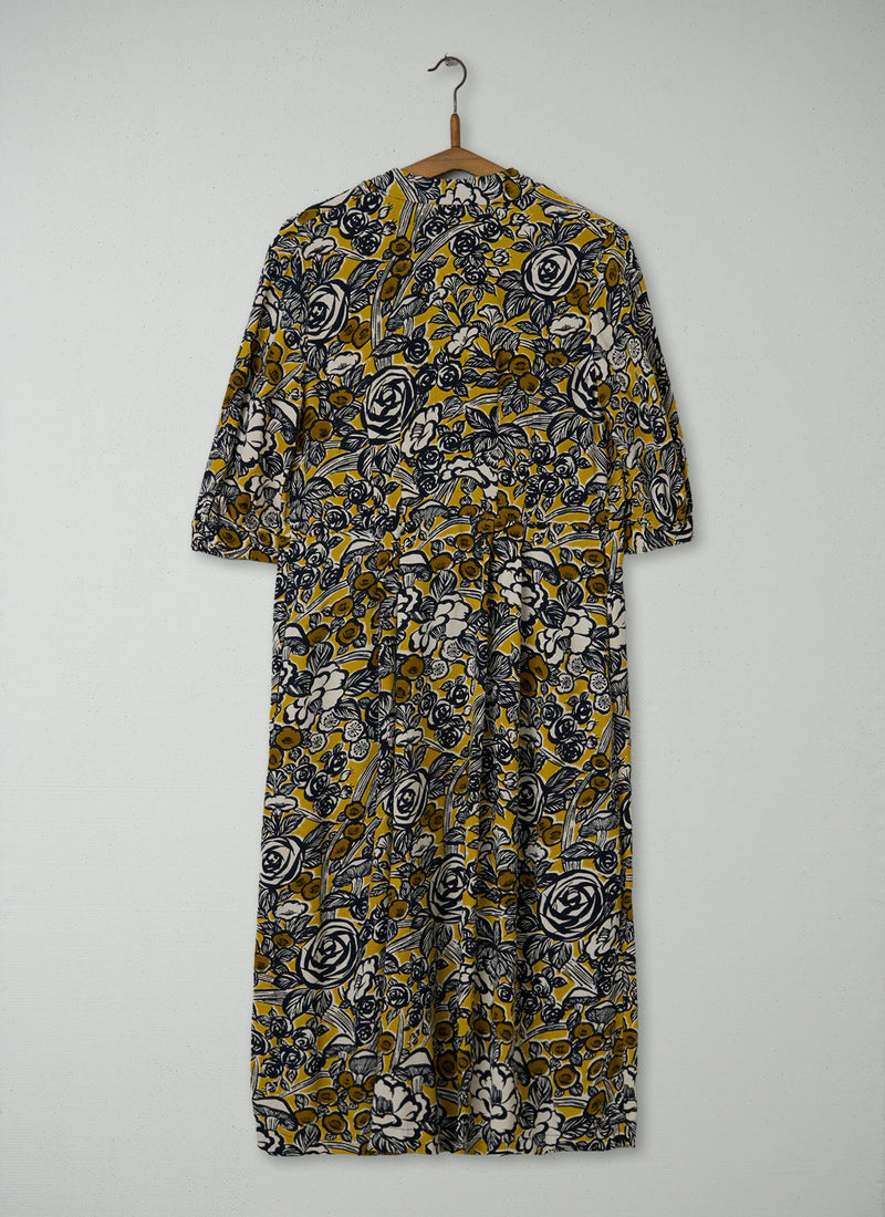 Reworn Print Dress Size 14 (1801) | Multi