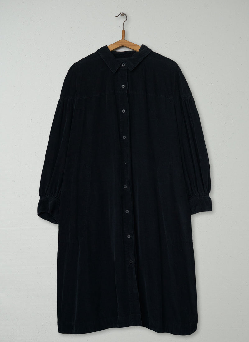Reworn Needlecord Dress Size 18 (2241) | Anthracite