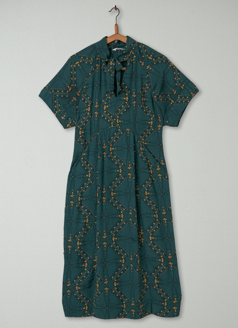 Reworn Crepe Print Dress Size XS (2122) | Multi