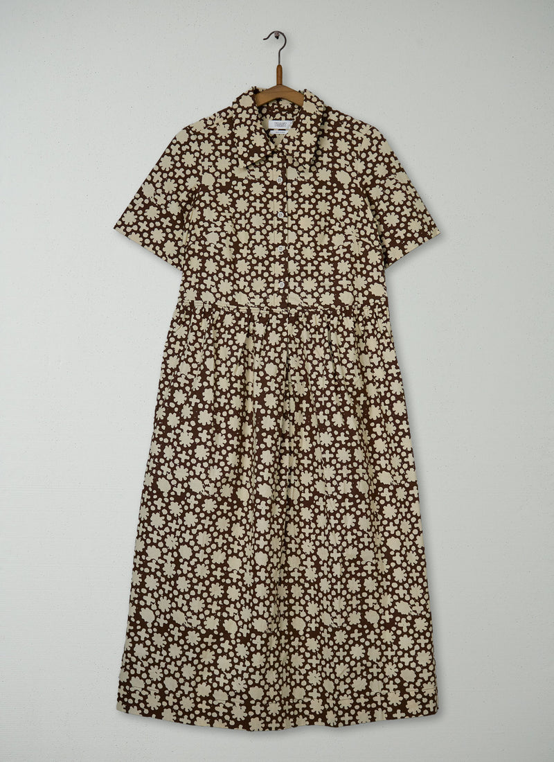 Reworn Cotton Shirt Dress Size 6 (1957) | Bark