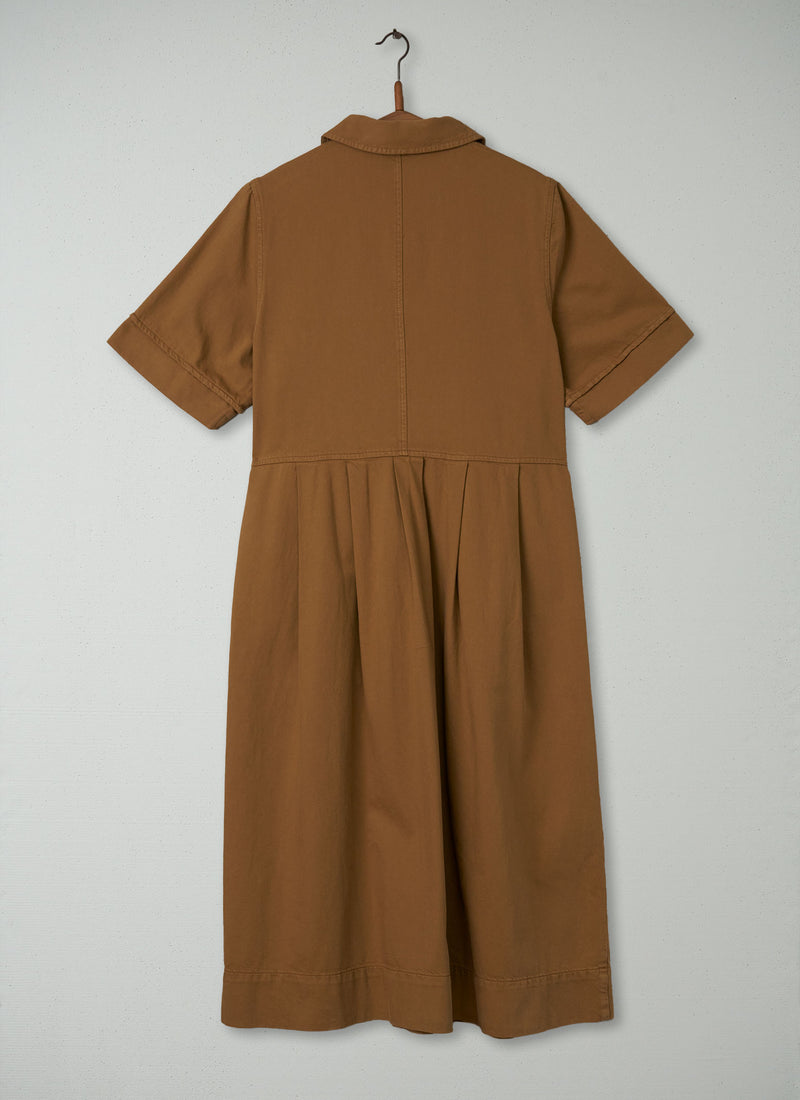 Reworn Lightweight Denim Dress Size 6 (2171) | Walnut