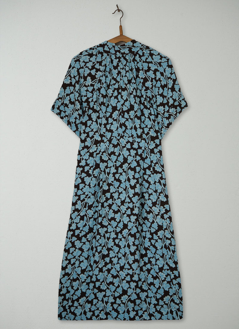 Reworn Bryn Tie Neck Dress Size S (2013) | Multi