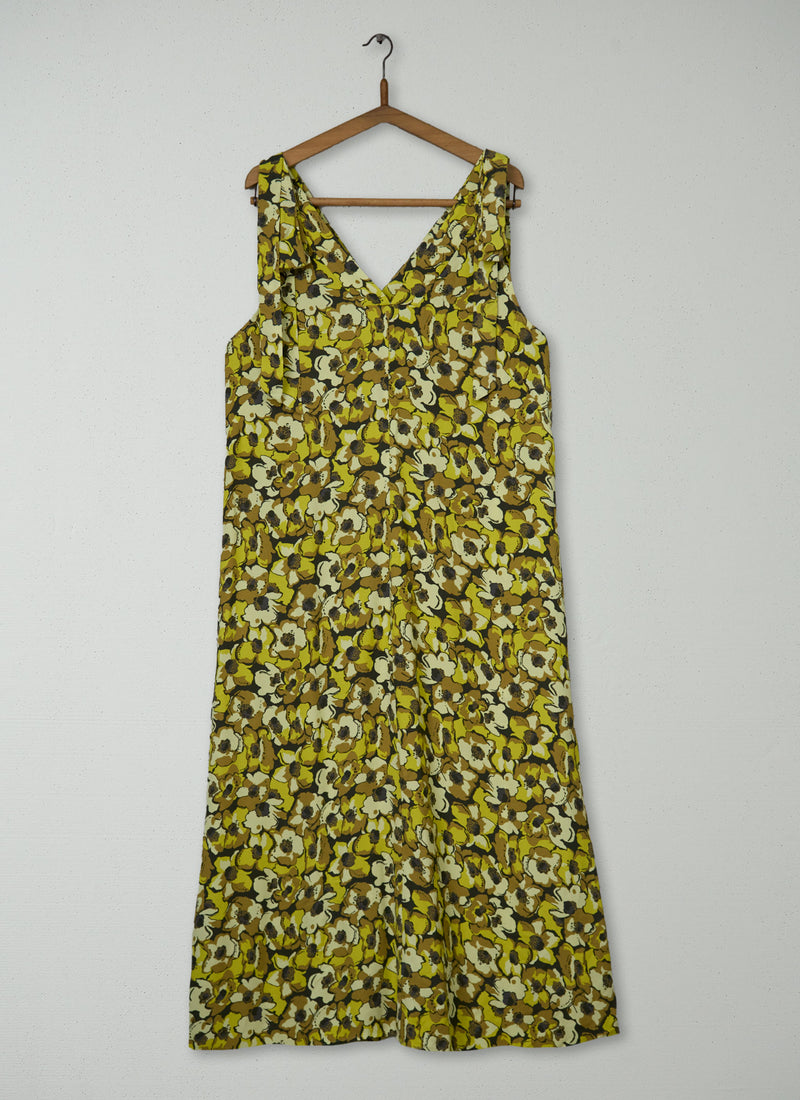 Reworn Floral Print Dress Size 10 (2089) | Multi