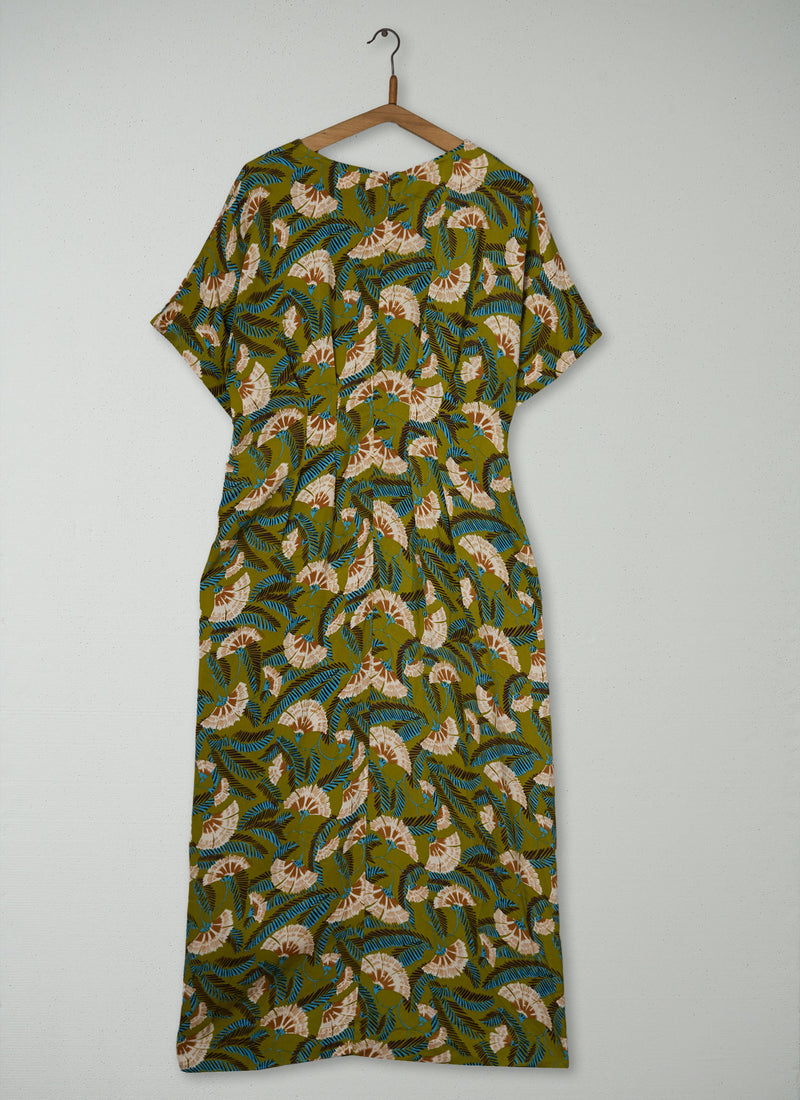 Reworn Dianthus Print Dress Size 8 (2121) | Multi