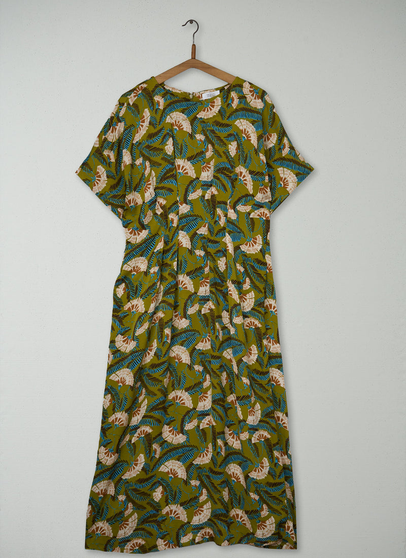Reworn Dianthus Print Dress Size 8 (2121) | Multi
