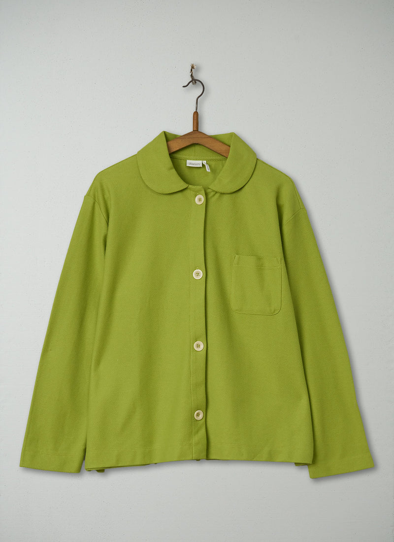 Reworn Cotton Pique Shirt Size XXS (192) | Clover