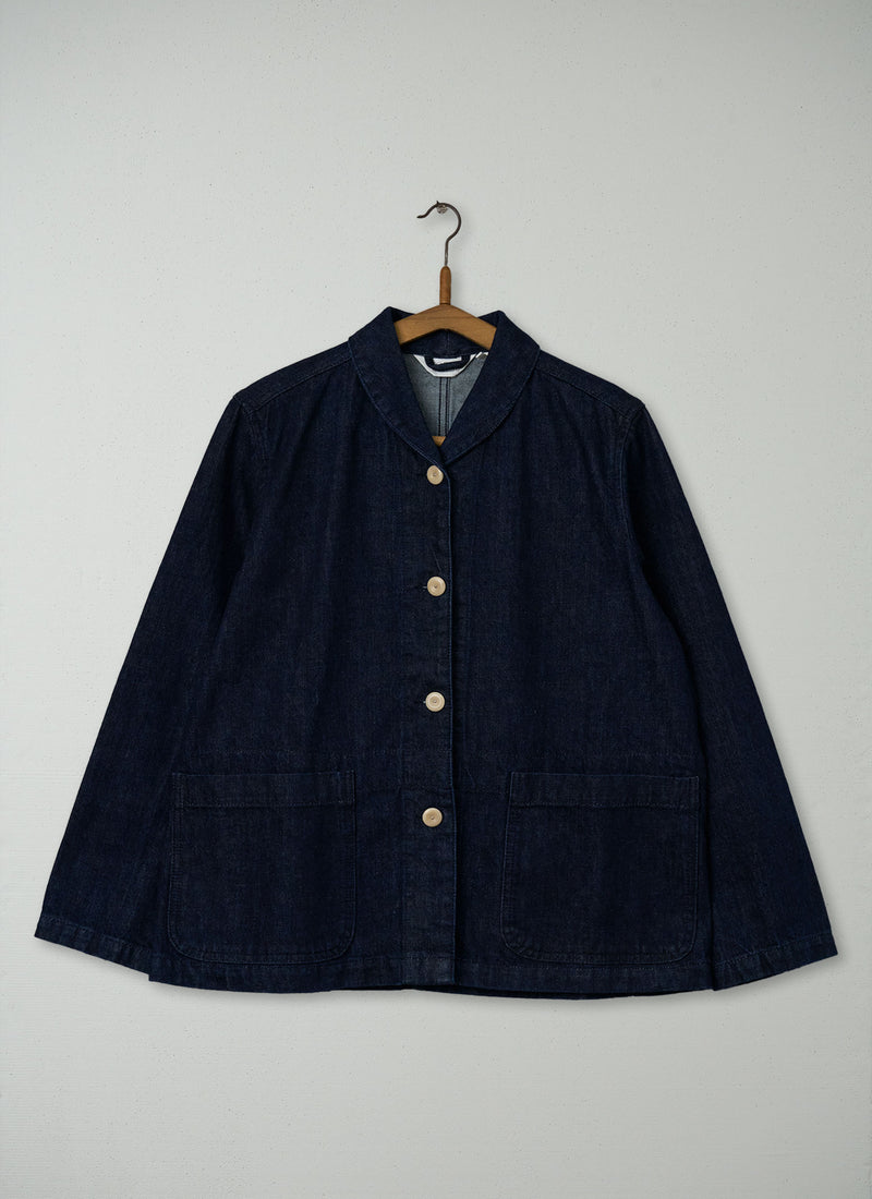 Reworn Denim Jacket Size 14 (284) | Indigo