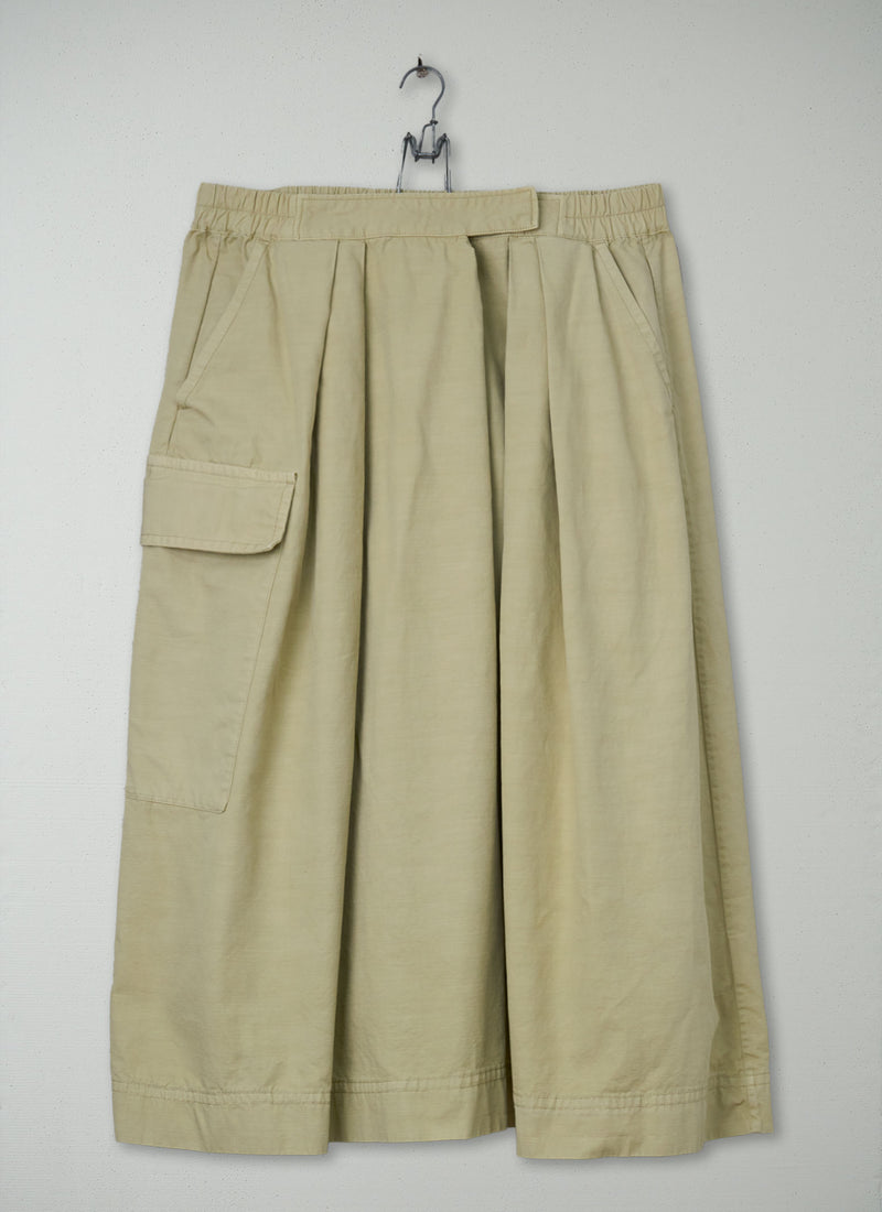 Reworn Pleated Patch Pocket Skirt Size XXS (365) | Rye