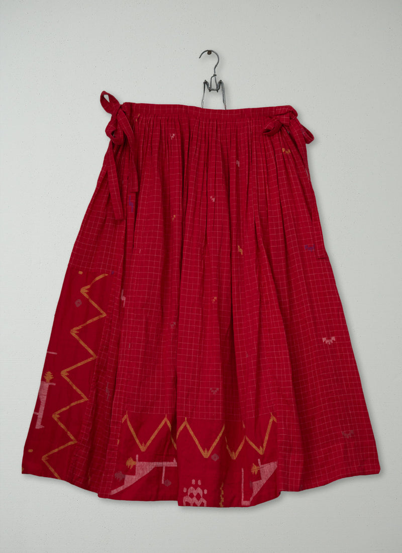 Reworn Hand Woven Skirt Size 10 (379) | Multi
