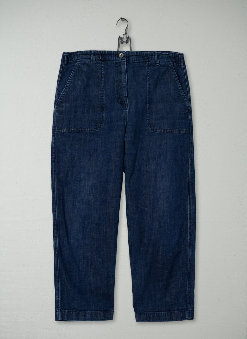 Reworn Ashley Organic Cotton Jeans Size 10 (1479) | Indigo
